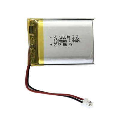 batterie rechargeable 103040 de polymère de lithium de 3.7V 1200mAh pour l'électronique grand public