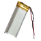 batterie rechargeable 802050 de polymère de lithium de 3.7V 800mAh pour la lumière d'appel