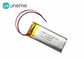 appareillage de beauté de la décharge 0.2C du paquet 802049 de batterie de polymère de lithium de 3.7V 750mAh